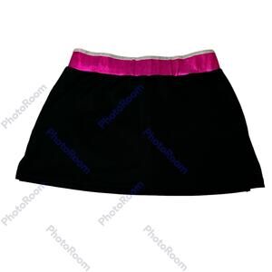 Rebel Athletics Womens SZ AM Cheer Skort Silver, Pink & Black, Cheerleading EUC